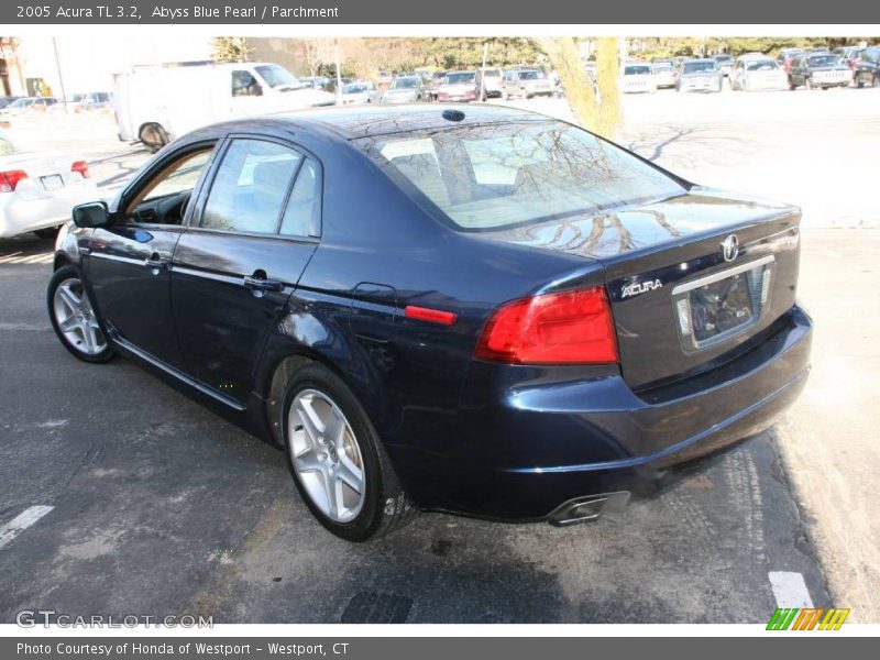 Abyss Blue Pearl / Parchment 2005 Acura TL 3.2