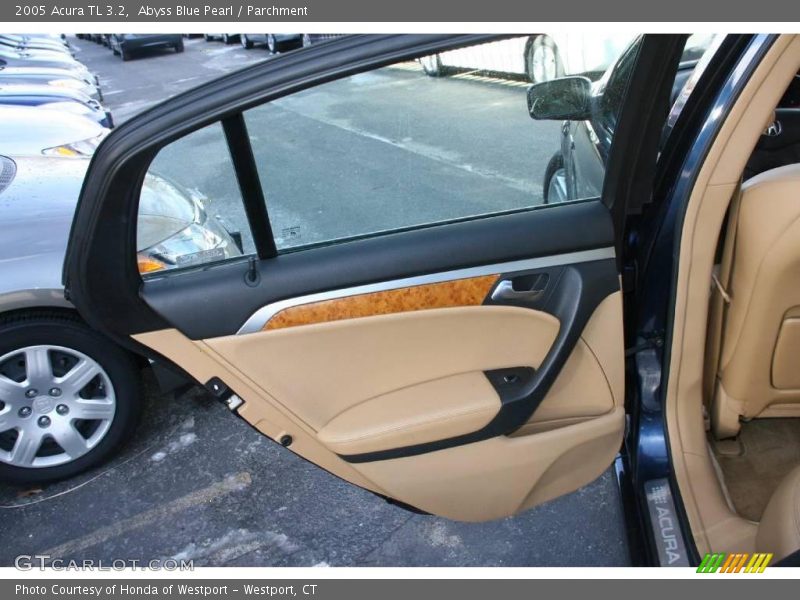 Abyss Blue Pearl / Parchment 2005 Acura TL 3.2
