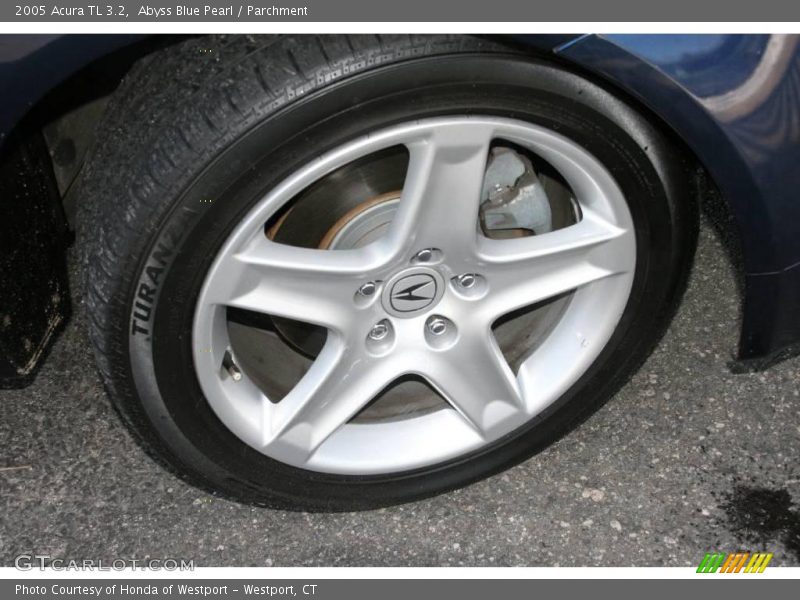 Abyss Blue Pearl / Parchment 2005 Acura TL 3.2