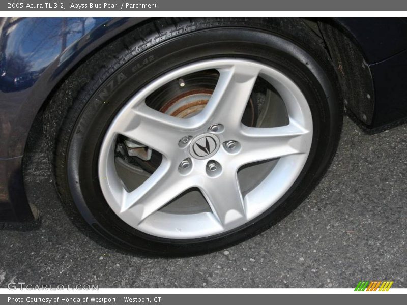 Abyss Blue Pearl / Parchment 2005 Acura TL 3.2
