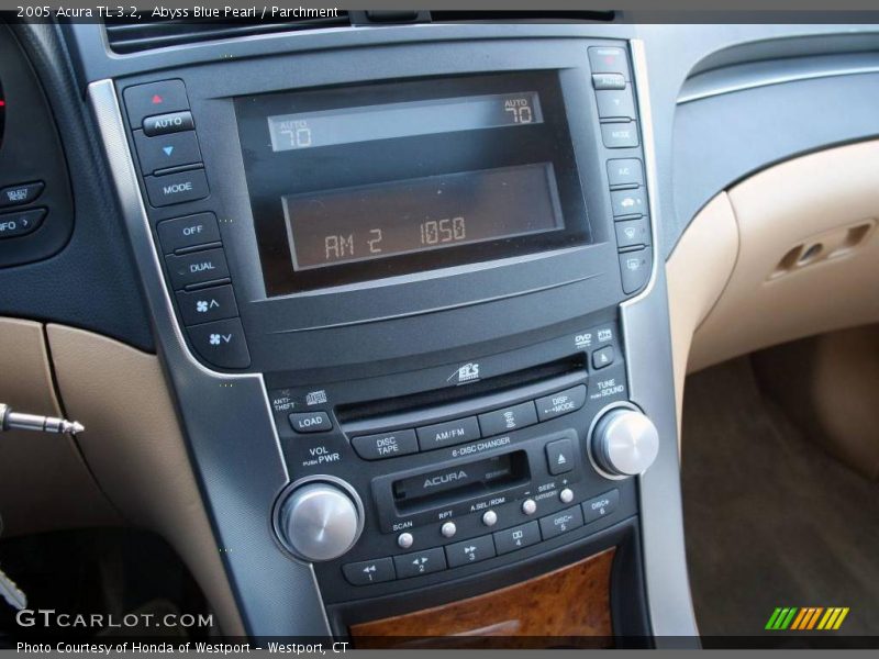 Abyss Blue Pearl / Parchment 2005 Acura TL 3.2