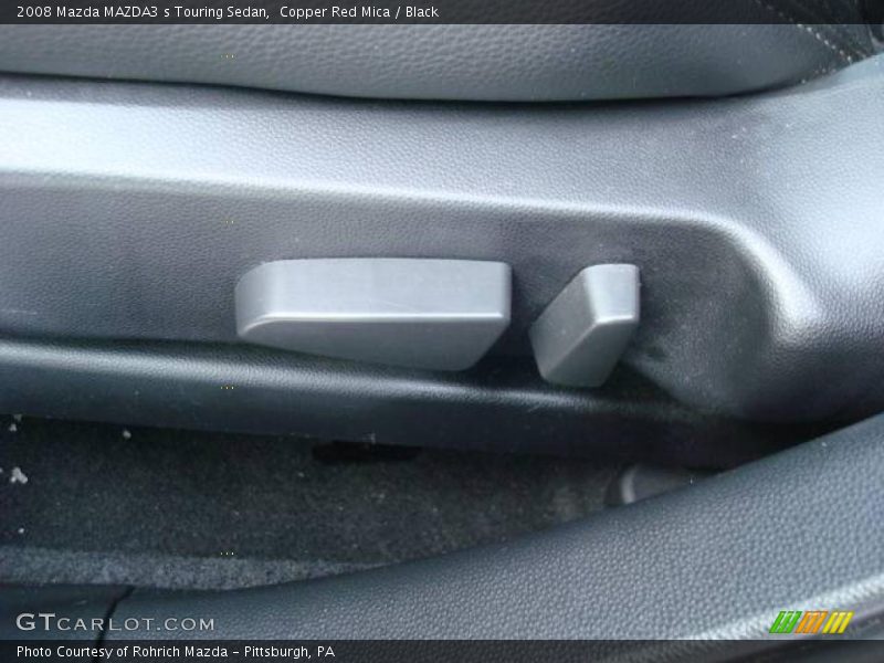 Copper Red Mica / Black 2008 Mazda MAZDA3 s Touring Sedan