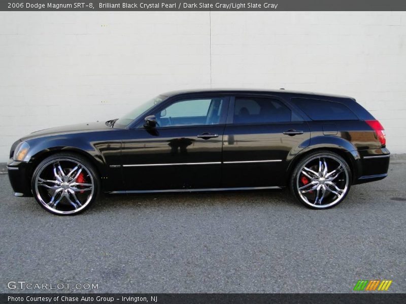 Brilliant Black Crystal Pearl / Dark Slate Gray/Light Slate Gray 2006 Dodge Magnum SRT-8