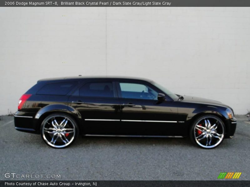 Brilliant Black Crystal Pearl / Dark Slate Gray/Light Slate Gray 2006 Dodge Magnum SRT-8