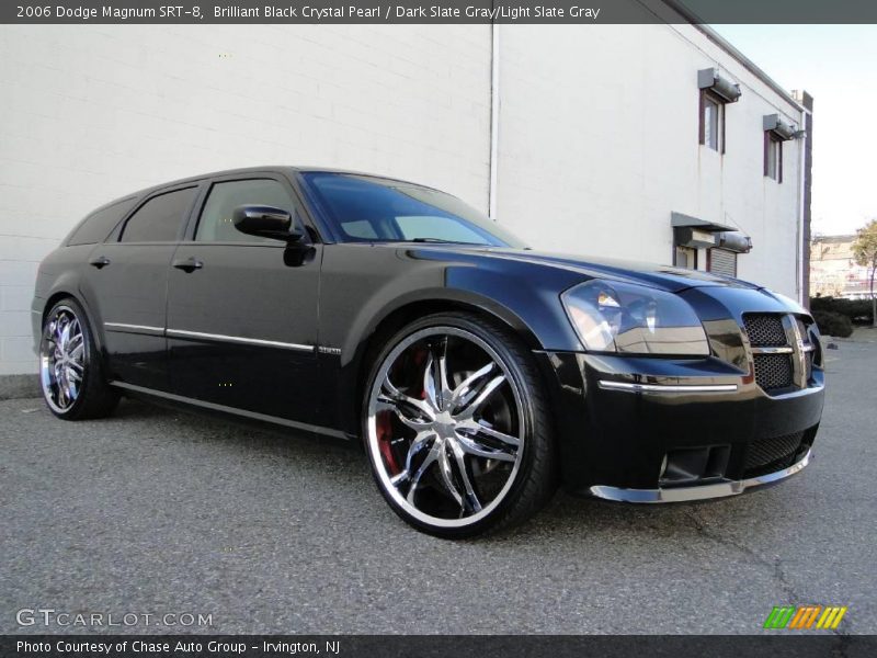 Brilliant Black Crystal Pearl / Dark Slate Gray/Light Slate Gray 2006 Dodge Magnum SRT-8