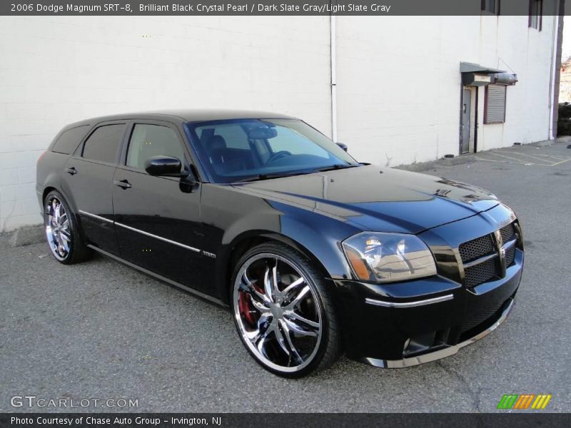 Brilliant Black Crystal Pearl / Dark Slate Gray/Light Slate Gray 2006 Dodge Magnum SRT-8