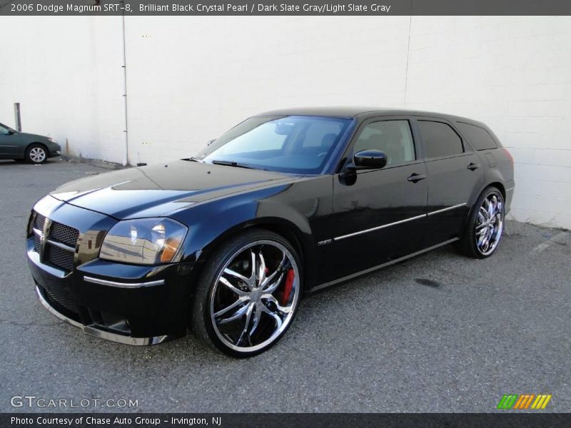 Brilliant Black Crystal Pearl / Dark Slate Gray/Light Slate Gray 2006 Dodge Magnum SRT-8