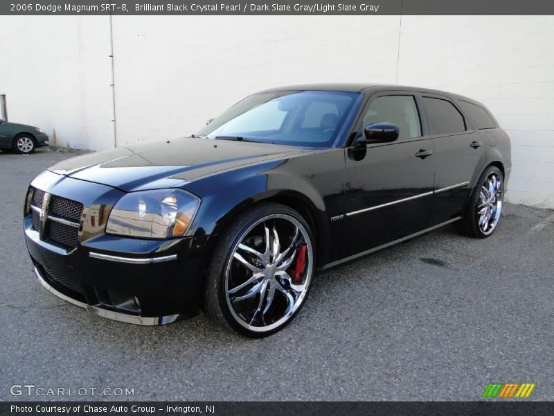 Brilliant Black Crystal Pearl / Dark Slate Gray/Light Slate Gray 2006 Dodge Magnum SRT-8