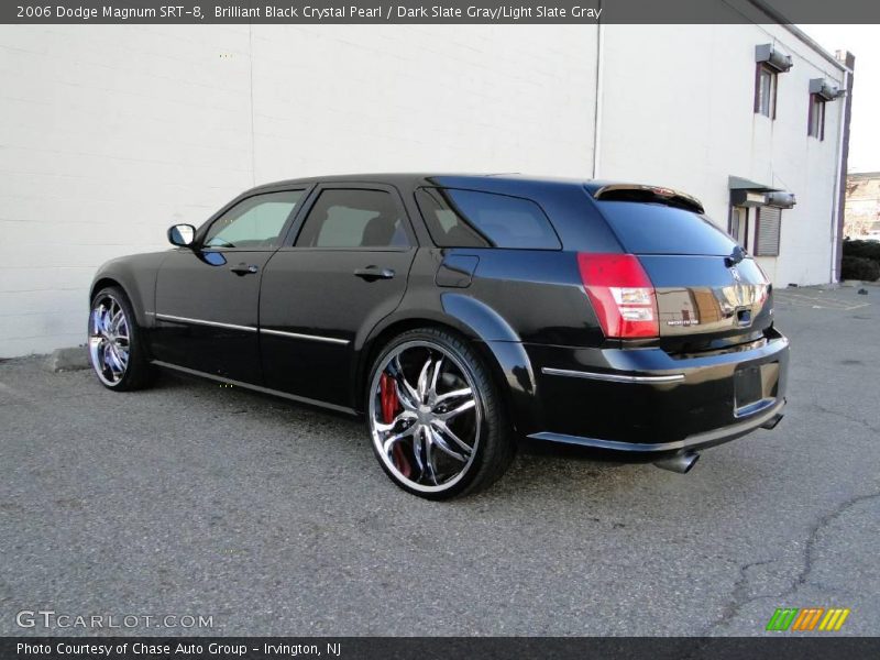 Brilliant Black Crystal Pearl / Dark Slate Gray/Light Slate Gray 2006 Dodge Magnum SRT-8