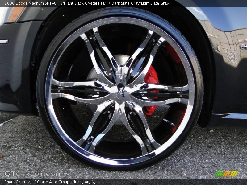Brilliant Black Crystal Pearl / Dark Slate Gray/Light Slate Gray 2006 Dodge Magnum SRT-8