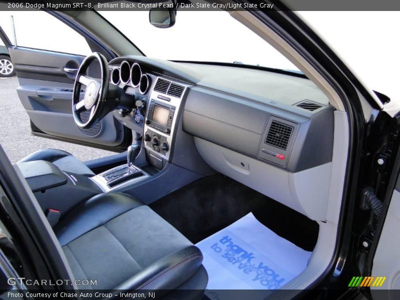 Brilliant Black Crystal Pearl / Dark Slate Gray/Light Slate Gray 2006 Dodge Magnum SRT-8