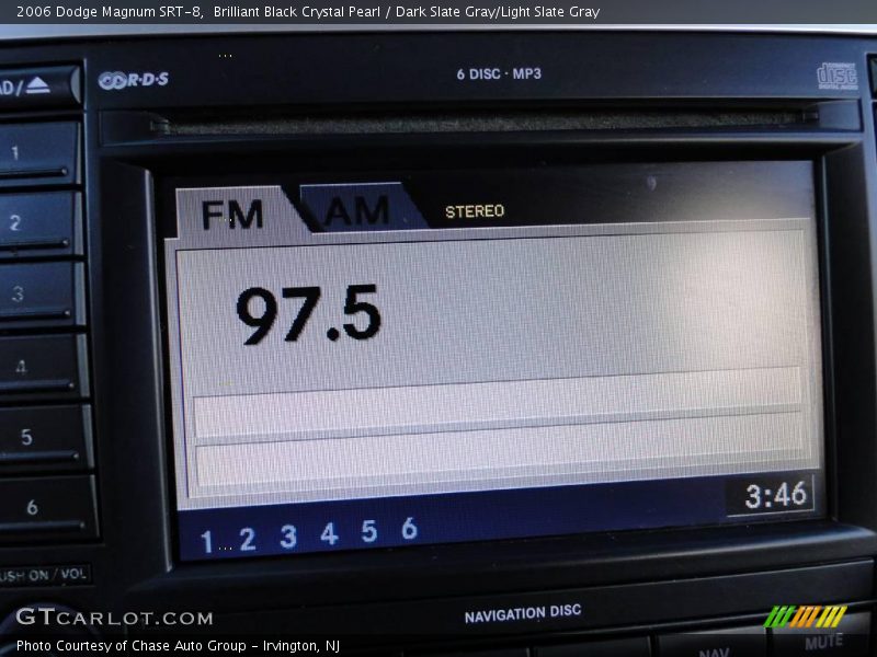 Brilliant Black Crystal Pearl / Dark Slate Gray/Light Slate Gray 2006 Dodge Magnum SRT-8