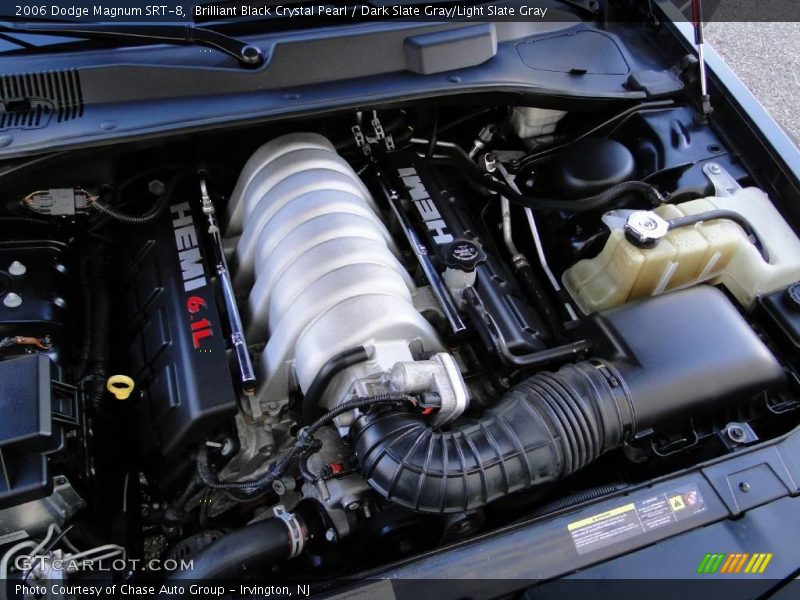 Brilliant Black Crystal Pearl / Dark Slate Gray/Light Slate Gray 2006 Dodge Magnum SRT-8