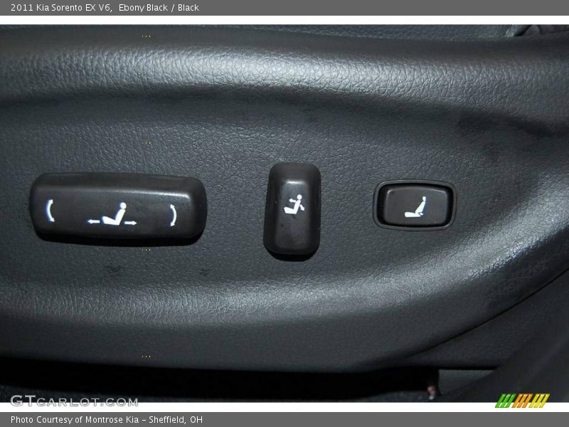 Ebony Black / Black 2011 Kia Sorento EX V6