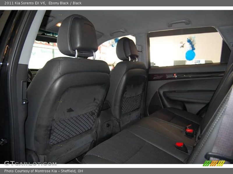 Ebony Black / Black 2011 Kia Sorento EX V6
