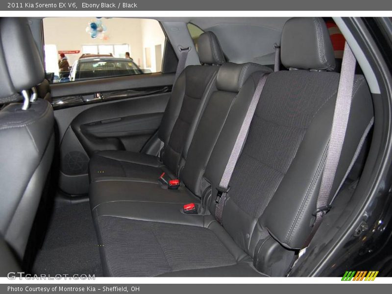 Ebony Black / Black 2011 Kia Sorento EX V6