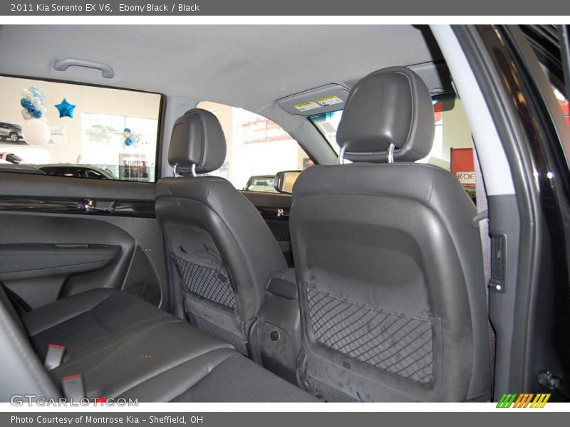 Ebony Black / Black 2011 Kia Sorento EX V6