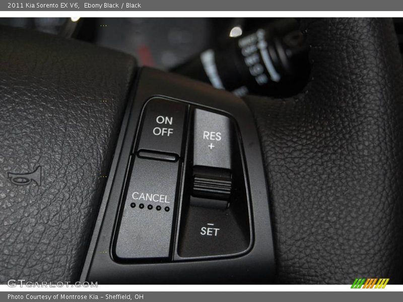 Ebony Black / Black 2011 Kia Sorento EX V6