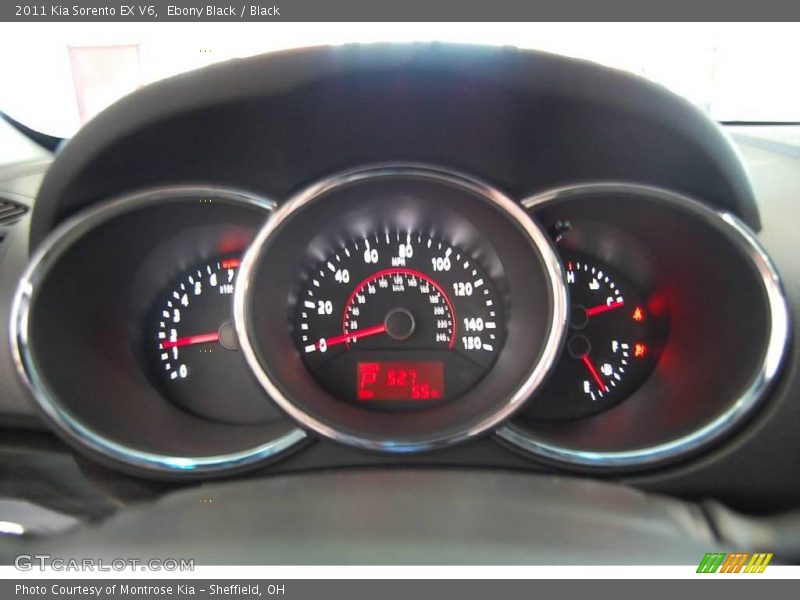 Ebony Black / Black 2011 Kia Sorento EX V6