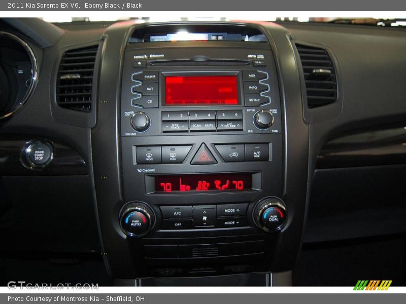 Ebony Black / Black 2011 Kia Sorento EX V6