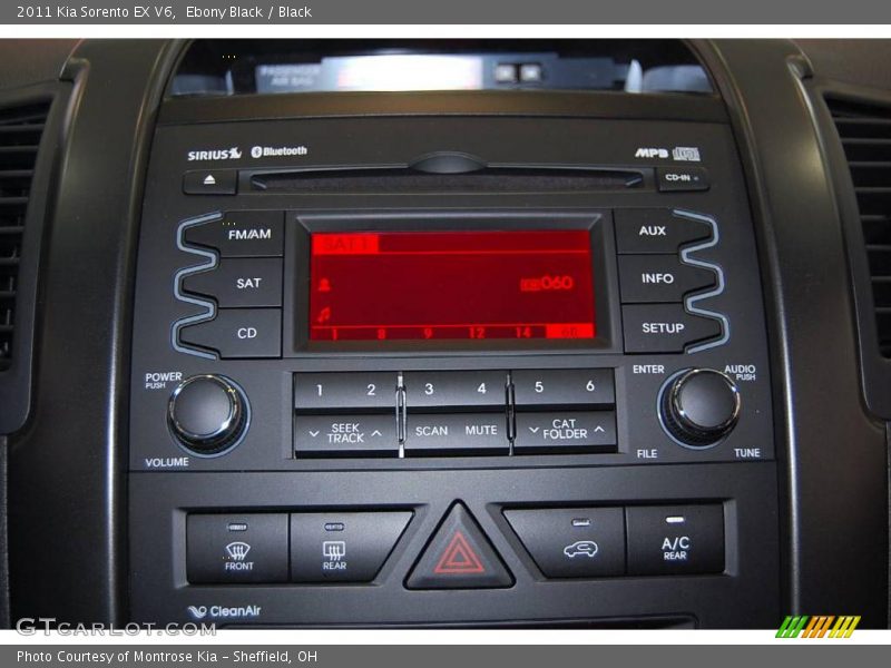 Ebony Black / Black 2011 Kia Sorento EX V6