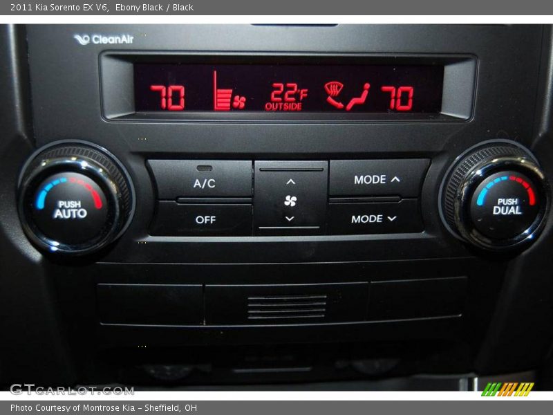 Ebony Black / Black 2011 Kia Sorento EX V6