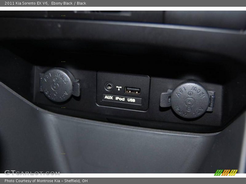 Ebony Black / Black 2011 Kia Sorento EX V6