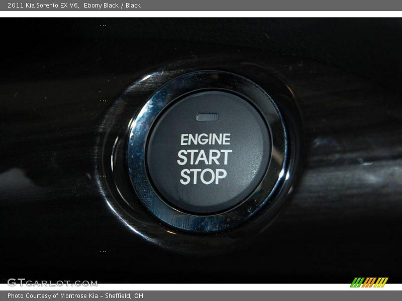 Ebony Black / Black 2011 Kia Sorento EX V6