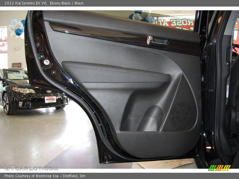 Ebony Black / Black 2011 Kia Sorento EX V6