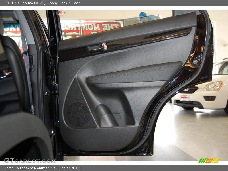 Ebony Black / Black 2011 Kia Sorento EX V6