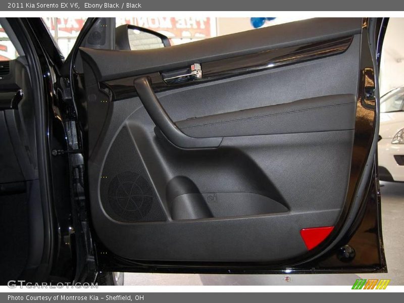 Ebony Black / Black 2011 Kia Sorento EX V6