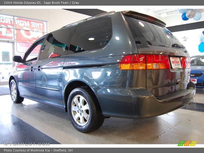 Sage Brush Pearl / Gray 2004 Honda Odyssey EX
