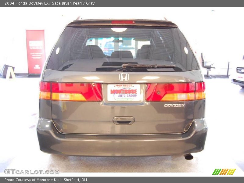 Sage Brush Pearl / Gray 2004 Honda Odyssey EX