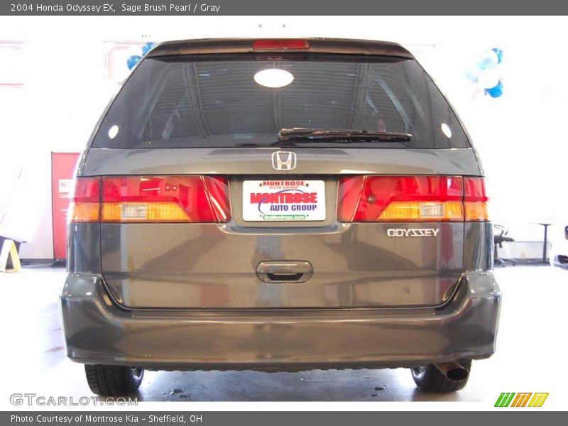 Sage Brush Pearl / Gray 2004 Honda Odyssey EX