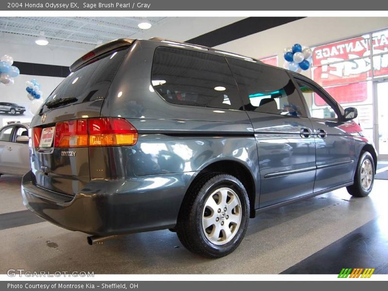 Sage Brush Pearl / Gray 2004 Honda Odyssey EX