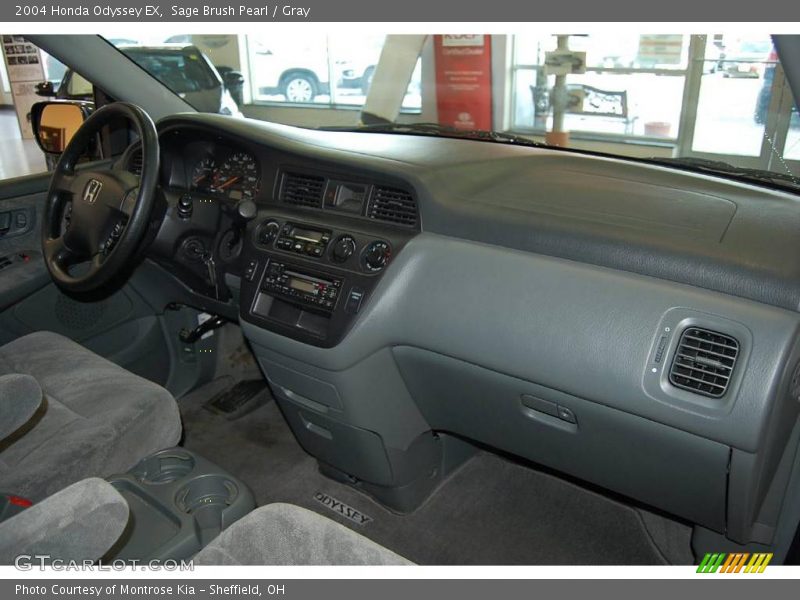 Sage Brush Pearl / Gray 2004 Honda Odyssey EX