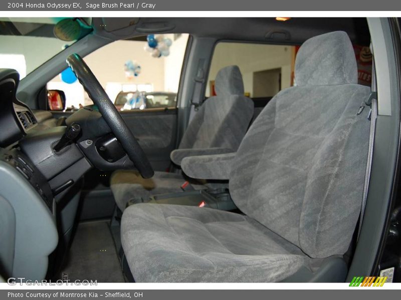 Sage Brush Pearl / Gray 2004 Honda Odyssey EX