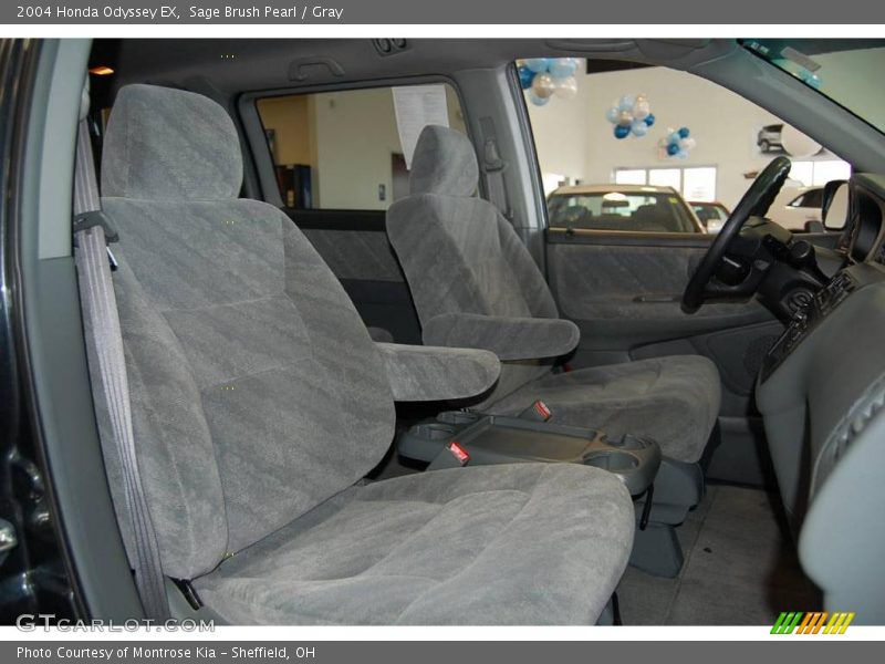Sage Brush Pearl / Gray 2004 Honda Odyssey EX