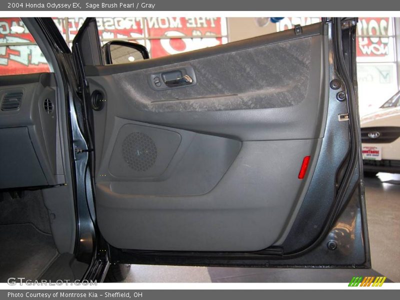 Sage Brush Pearl / Gray 2004 Honda Odyssey EX
