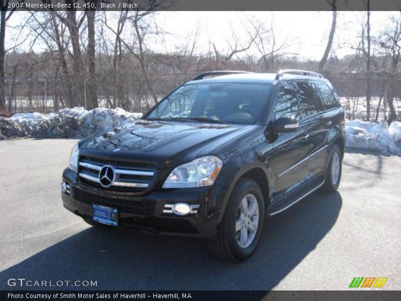 Black / Black 2007 Mercedes-Benz GL 450