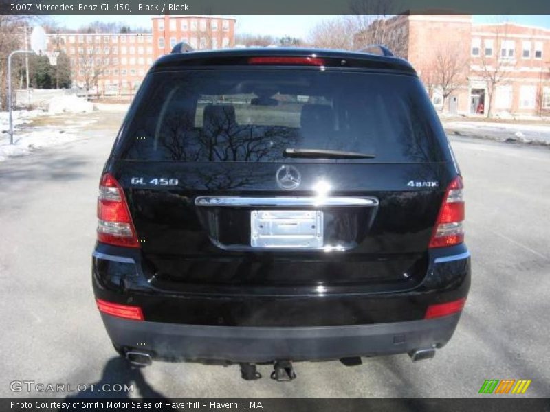 Black / Black 2007 Mercedes-Benz GL 450