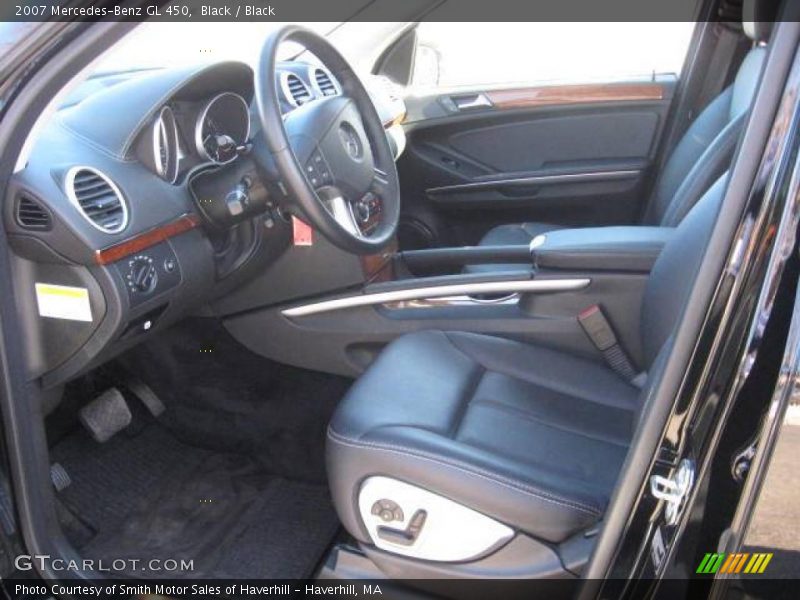 Black / Black 2007 Mercedes-Benz GL 450