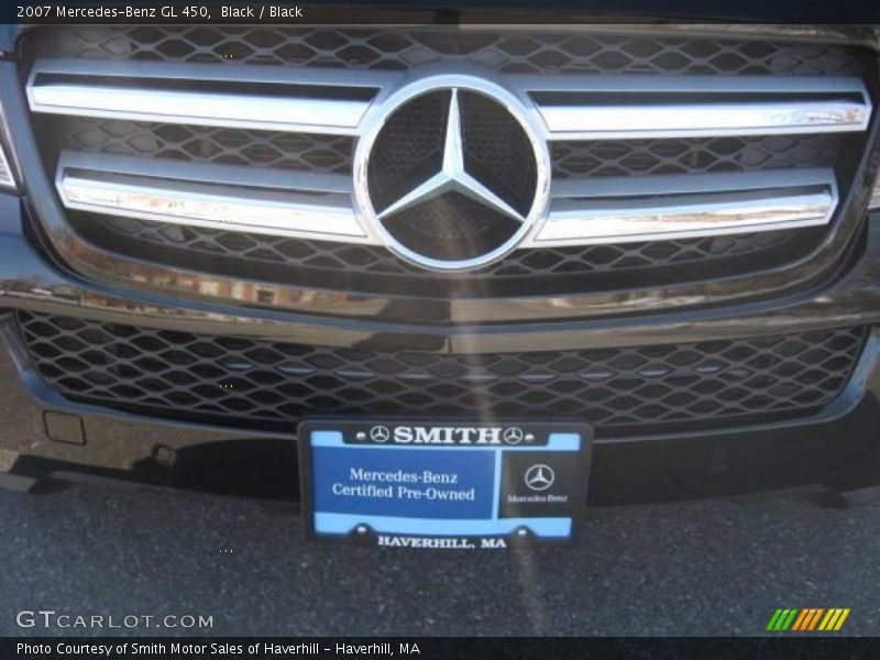 Black / Black 2007 Mercedes-Benz GL 450