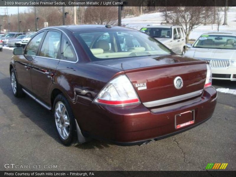 Cinnamon Metallic / Light Camel 2009 Mercury Sable Premier Sedan