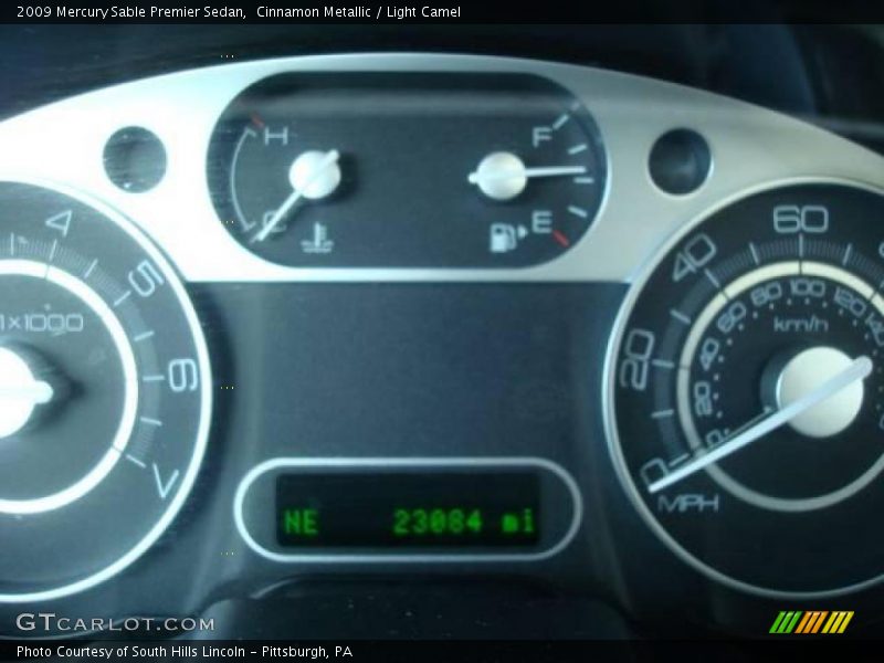 Cinnamon Metallic / Light Camel 2009 Mercury Sable Premier Sedan