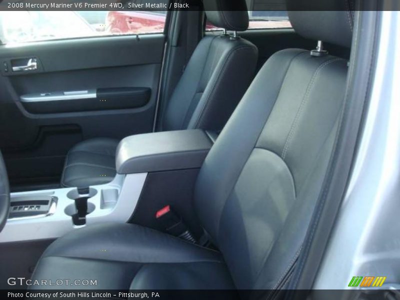 Silver Metallic / Black 2008 Mercury Mariner V6 Premier 4WD