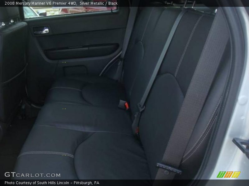 Silver Metallic / Black 2008 Mercury Mariner V6 Premier 4WD