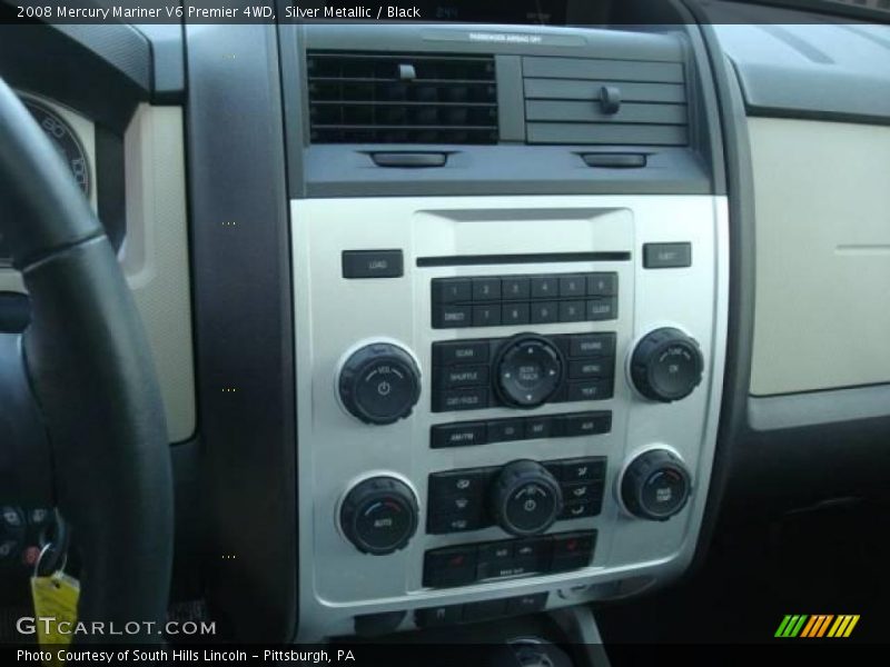 Silver Metallic / Black 2008 Mercury Mariner V6 Premier 4WD