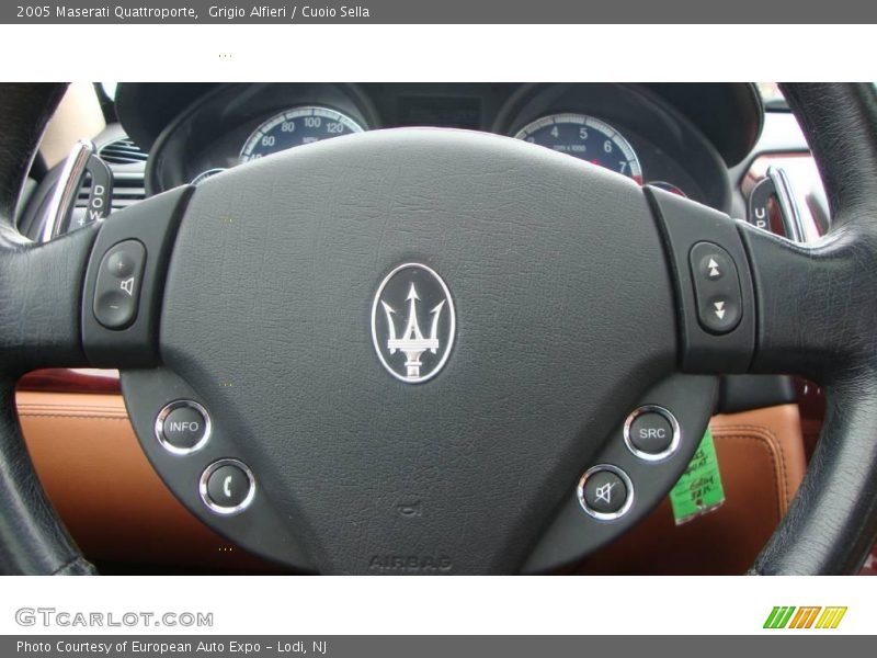 Grigio Alfieri / Cuoio Sella 2005 Maserati Quattroporte