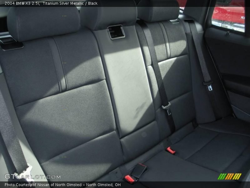 Titanium Silver Metallic / Black 2004 BMW X3 2.5i